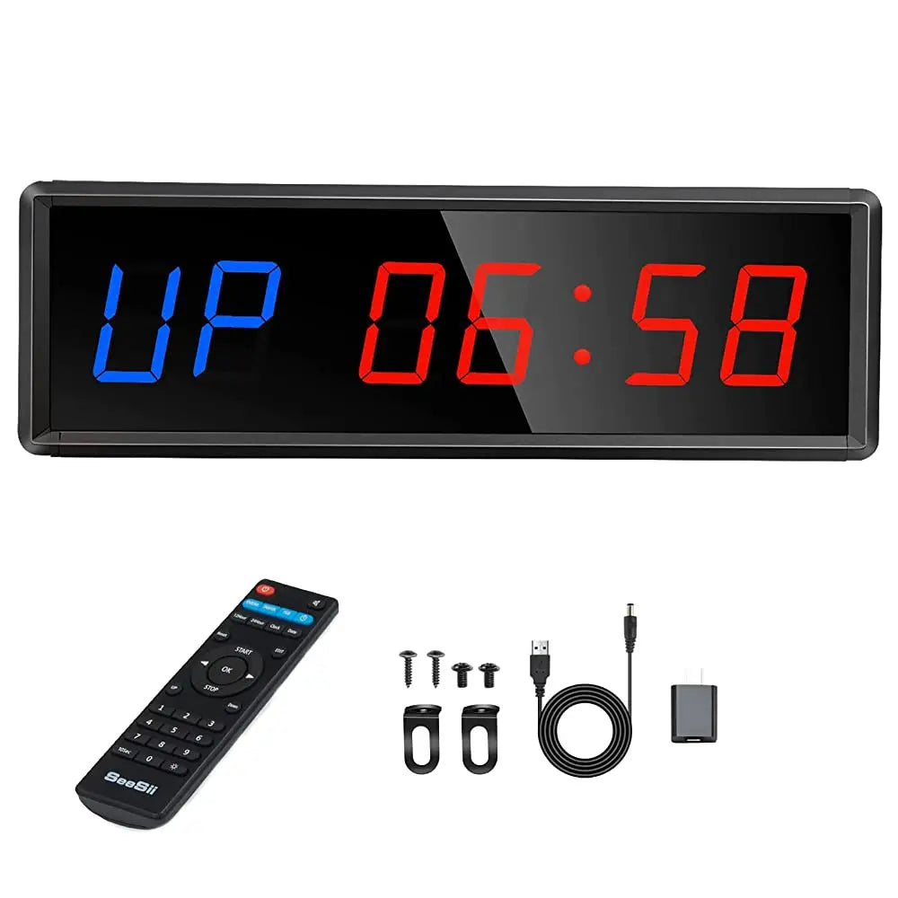 Digital LED Interval Timer Clock