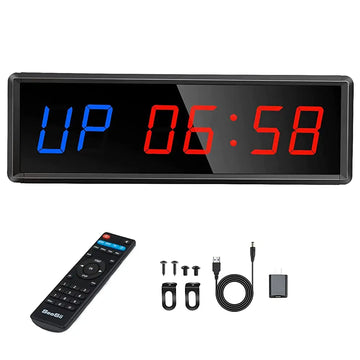 Digital LED Interval Timer Clock